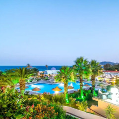 Отель Pegasos Beach бассейн фото 3