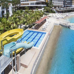 Adin Beach Hotel - Halal All Inclusive Турция, Аланья - отзывы, цены и фото номеров - забронировать отель Adin Beach Hotel - Halal All Inclusive онлайн бассейн фото 3