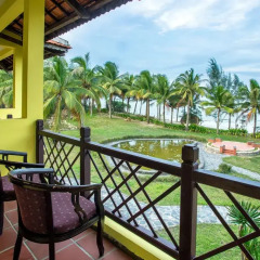 Отель Agribank Hoi An Beach Resort 3* Номер Делюкс с различными типами кроватей фото 5