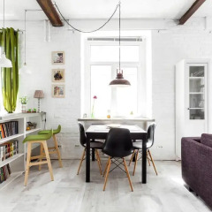 Гостиница Spacious Loft na Sovetskoy Апартаменты разные типы кроватей фото 11