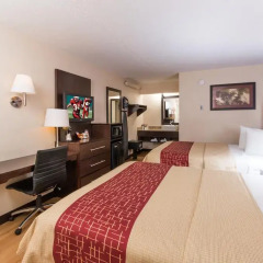Отель Red Roof Inn PLUS+ Columbus-Ohio State University OSU 2* Номер Делюкс с различными типами кроватей фото 2