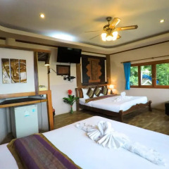 Отель DD Hut Koh Tao 3* Стандартный номер с различными типами кроватей фото 9