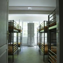 Hostel Fontana Кровать в женском общем номере с двухъярусной кроватью фото 5
