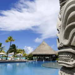 Отель The St Regis Bora Bora Resort бассейн фото 4