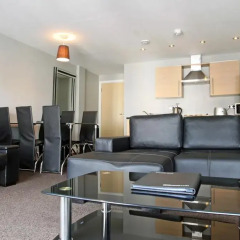 Отель City Warehouse Aparthotel Manchester 4* Апартаменты с 2 отдельными кроватями фото 4