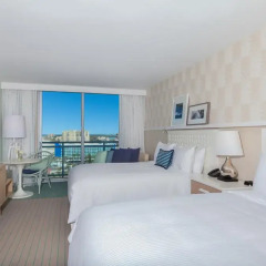 Отель Wyndham Grand Clearwater Beach 4* Номер Делюкс с двуспальной кроватью фото 6