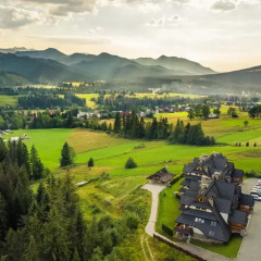 Отель Apartamenty Widokowy Tatry Zakopane Косцелиско спортивное сооружение