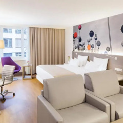 Отель NH Collection Berlin Mitte Am Checkpoint Charlie 4* Стандартный номер с разными типами кроватей фото 29