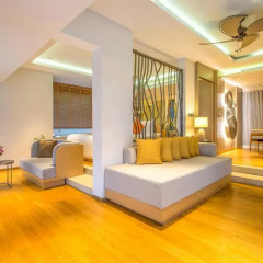 Отель Crest Resort & Pool Villas 5* Номер Делюкс разные типы кроватей фото 2