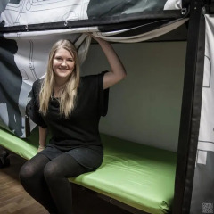 Copenhagen Backpackers Hostel Кровать в общем номере с двухъярусной кроватью фото 8