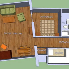 Отель Apartamento Alcalá 55 Испания, Мадрид - отзывы, цены и фото номеров - забронировать отель Apartamento Alcalá 55 онлайн интерьер отеля фото 2