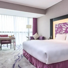 Отель Novotel Xian Scpg 4* Улучшенный номер с различными типами кроватей фото 3