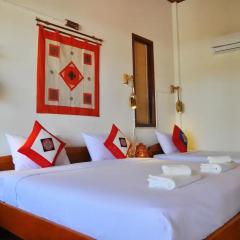 Отель Jardin De Mai Hoi An Номер Делюкс с различными типами кроватей фото 7