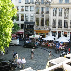 The Moon Hotel Brussels Брюссель приотельная территория