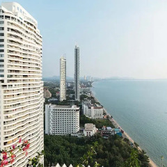 Отель Lumpini Park Beach Jomtien by Dome Апартаменты с различными типами кроватей