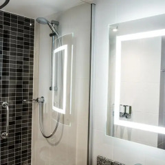 Отель Hampton by Hilton Exeter Airport 3* Стандартный номер с различными типами кроватей фото 11