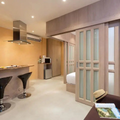 Отель Patong Bay Residence 4* Улучшенный номер с разными типами кроватей фото 4