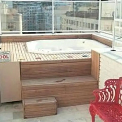 Отель Copacabana Penthouse Апартаменты с различными типами кроватей фото 25