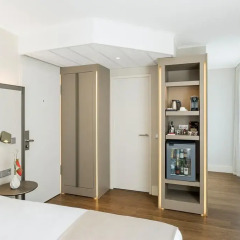 Отель NH Collection Berlin Mitte Am Checkpoint Charlie 4* Улучшенный номер с разными типами кроватей фото 18