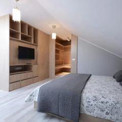 Апартаменты Dom & House - Apartments Waterlane Люкс с различными типами кроватей фото 16
