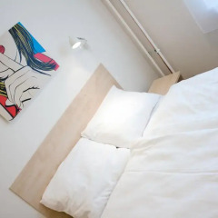 Hostel Florenc Стандартный номер с двуспальной кроватью (общая ванная комната) фото 3