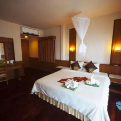 Отель Southern Lanta Resort 3* Бунгало с различными типами кроватей фото 12
