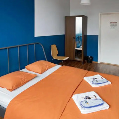 Отель CheapSleep Helsinki Стандартный номер с двуспальной кроватью (общая ванная комната) фото 8