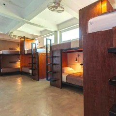 Отель Kama Bangkok - Boutique Bed & Breakfast 2* Кровать в общем номере двухъярусные кровати фото 12