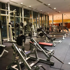 Отель Holiday Inn Kuwait фитнесс-зал фото 2