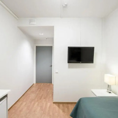 Отель Forenom Aparthotel Helsinki Herttoniemi Стандартный номер с различными типами кроватей фото 6