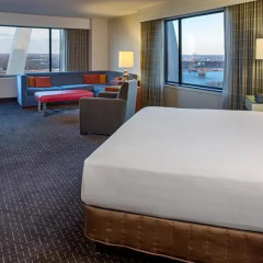 Отель Hyatt Regency St. Louis at The Arch 4* Стандартный номер с различными типами кроватей фото 4