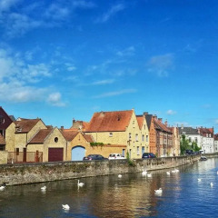 Отель Holiday Home Bruges De Pepel 5* Стандартный номер с различными типами кроватей фото 12