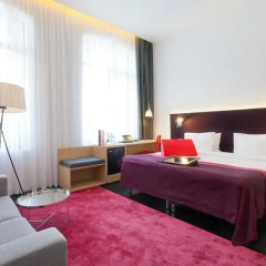 Гостиница AZIMUT Moscow Tulskaya (АЗИМУТ Москва Тульская) 4* Полулюкс двуспальная кровать фото 16