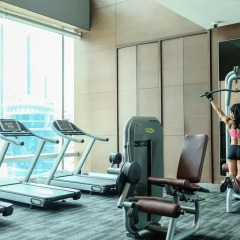 Отель Eastin Grand Hotel Sathorn Таиланд, Бангкок - 10 отзывов об отеле, цены и фото номеров - забронировать отель Eastin Grand Hotel Sathorn онлайн фитнесс-зал фото 3