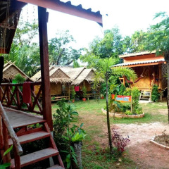 Отель Ok Chawkoh Bungalow 2* Коттедж с различными типами кроватей фото 5