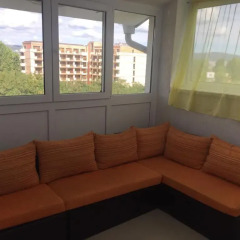 Апартаменты Bulgarienhus Elit Apartments Солнечный берег комната для гостей фото 5
