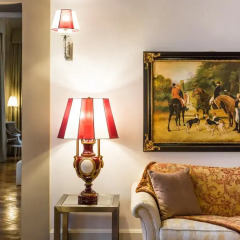 Отель Relais Santa Croce 5* Президентский люкс с различными типами кроватей фото 12