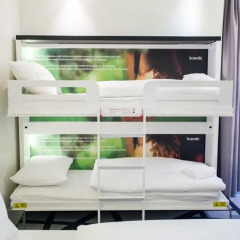 Отель Scandic Berlin Kurfürstendamm 4* Стандартный номер с разными типами кроватей фото 8