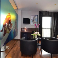Hotel Tach Madrid Airport 4* Стандартный номер с различными типами кроватей фото 9