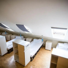 Hostel Jamaika Кровать в общем номере с двухъярусной кроватью фото 12