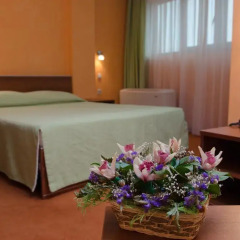 Adelfiya Hotel 2* Стандартный номер с двуспальной кроватью фото 5
