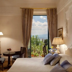 Belmond Grand Hotel Timeo 5* Улучшенный номер с различными типами кроватей фото 2