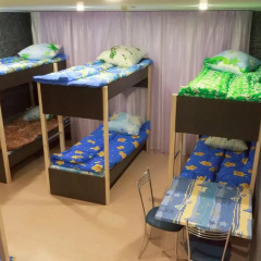 Hostel Time Кровать в общем номере с двухъярусной кроватью