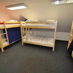 John Galt Hostel Brno Кровать в общем номере фото 8