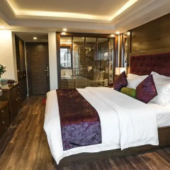 Sapa Paradise View Hotel 3* Номер Делюкс с различными типами кроватей фото 2