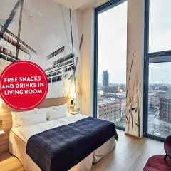 Отель Scandic Hamburg Emporio балкон