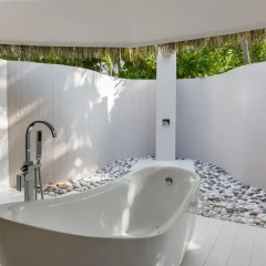 Отель Kihaad Maldives 5* Вилла с различными типами кроватей фото 15