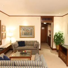 Отель Taj Palace, New Delhi 5* Представительский люкс с различными типами кроватей фото 3