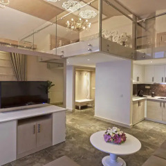 Xperia Saray Beach Hotel 4* Улучшенные апартаменты с различными типами кроватей фото 6