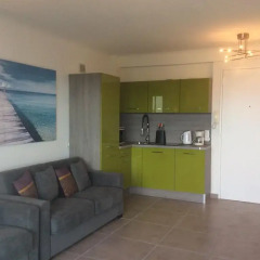 Апартаменты Studio on the Croisette with sea view комната для гостей фото 4
